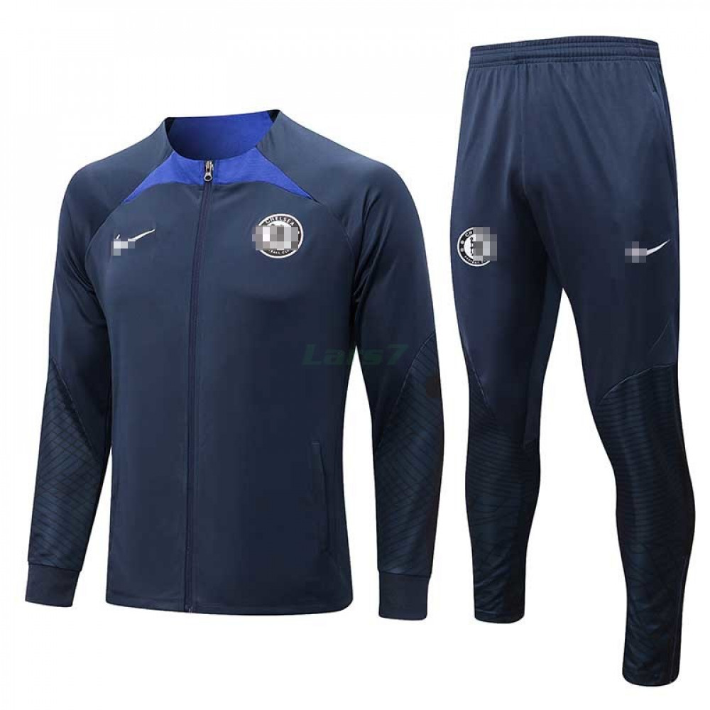 Chandal Chelsea 2022 2023 Azul Real con Mangas de Malla LARS7.COM